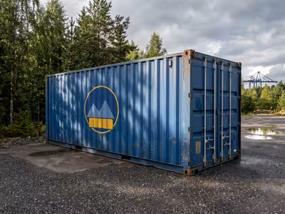 40ft Standard Wind & Water Tight container in stock at the Aurora, Colorado yard