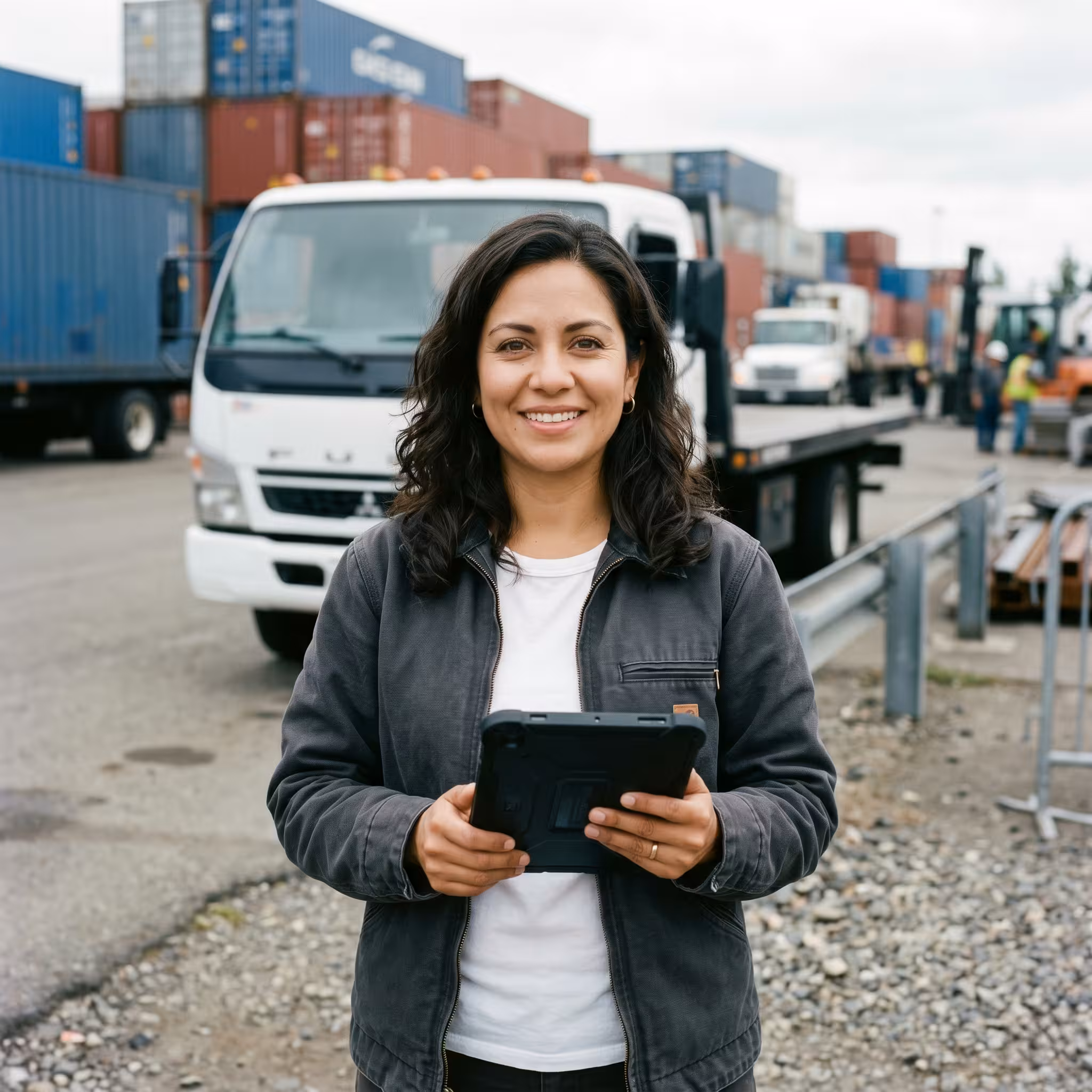 Maria S., Operations Manager at the Aurora, Colorado container yard